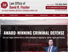 Tablet Screenshot of fischerlawlv.com